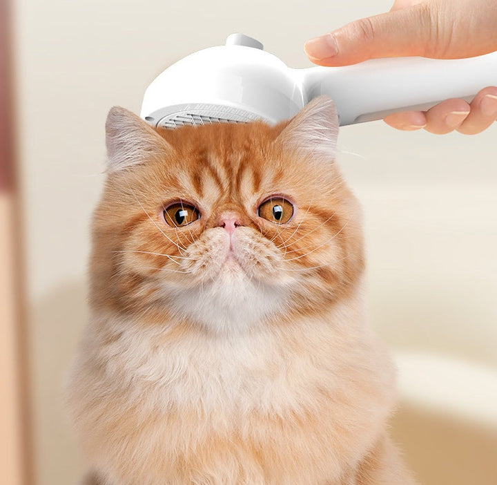 Transform Your Pet's Grooming Experience with the Self-Cleaning Pet Comb!