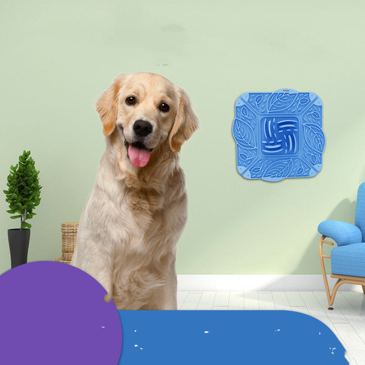 Elevate Your Pet's Mealtime with the Pet Silicone Foldable Slow Food Mat
