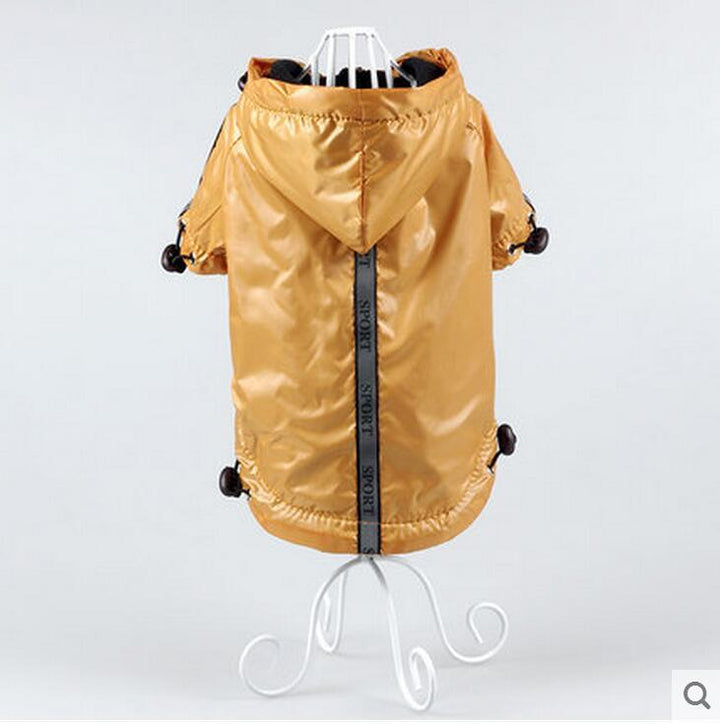 Keep Your Pup Cozy and Dry: The Ultimate Waterproof Hooded Warm Pet Dog Raincoat