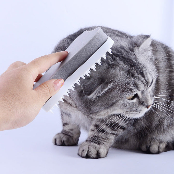 Pet comb hair removal brush