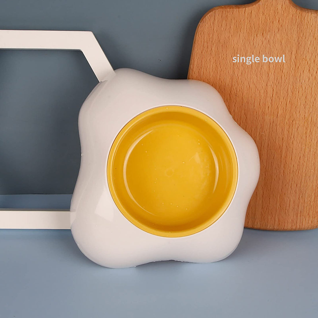 Egg-shaped Pet Feeding Bowl