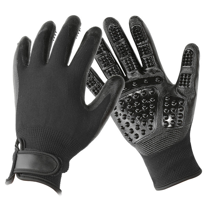 Pet Hair Grooming Gloves