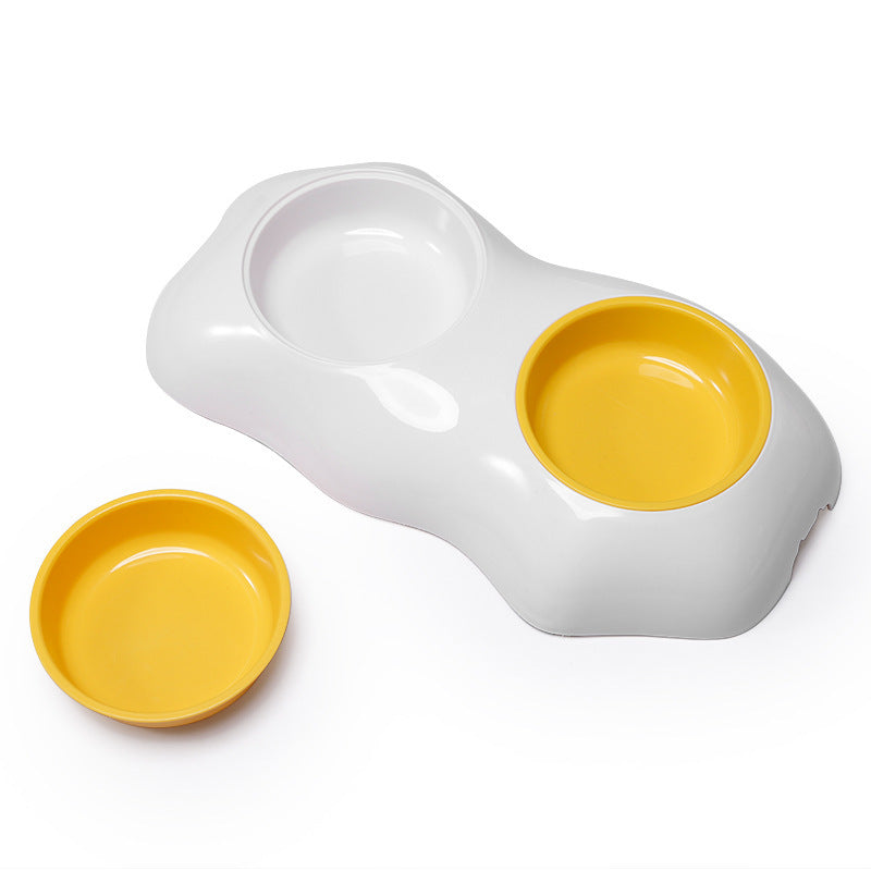 Egg-shaped Pet Feeding Bowl