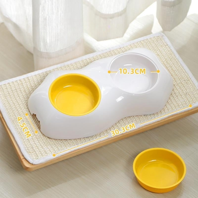 Egg-shaped Pet Feeding Bowl