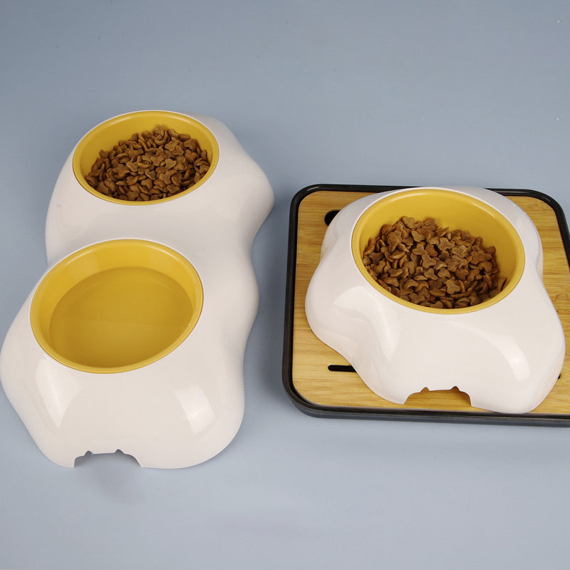 Egg-shaped Pet Feeding Bowl