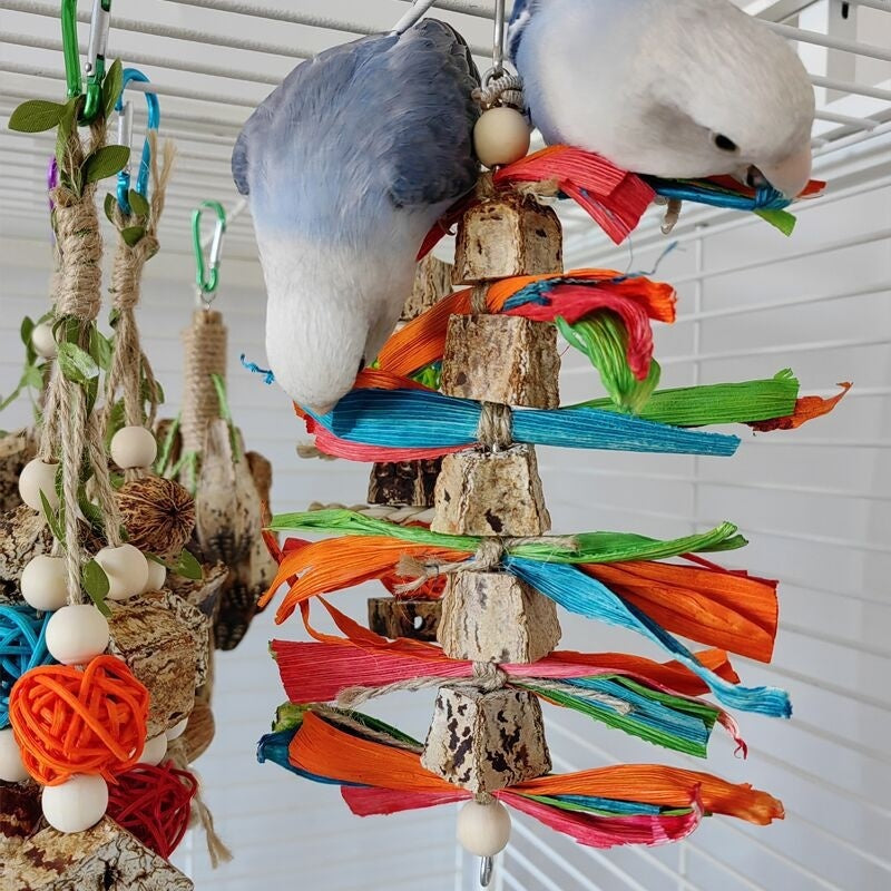 Parrot Toys Bird Stand Rod Bird Cage