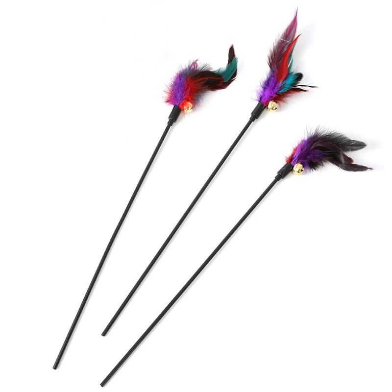 Rainbow Color Feather Toys