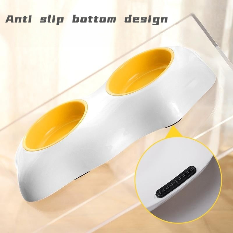 Egg-shaped Pet Feeding Bowl
