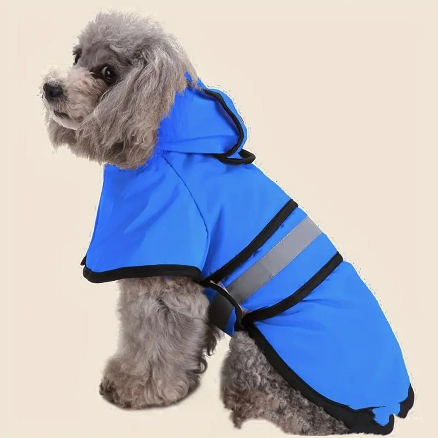 Pet Raincoat Reflective Clothes