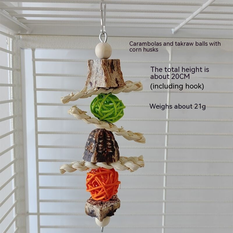 Parrot Toys Bird Stand Rod Bird Cage