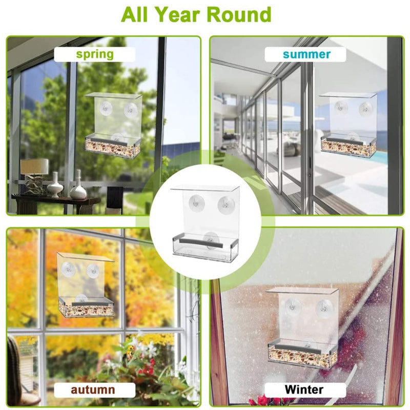 Acrylic Bird Feeder Hummingbird Feeder