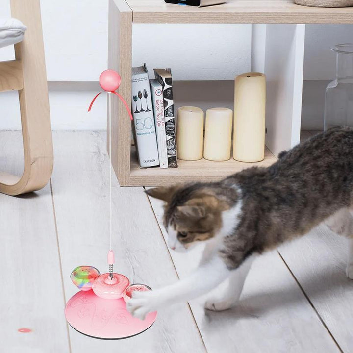 Cat Teaser Interactive Toys With Suction Cup