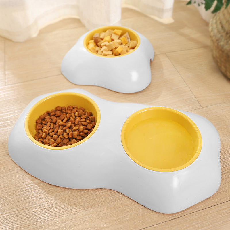 Egg-shaped Pet Feeding Bowl