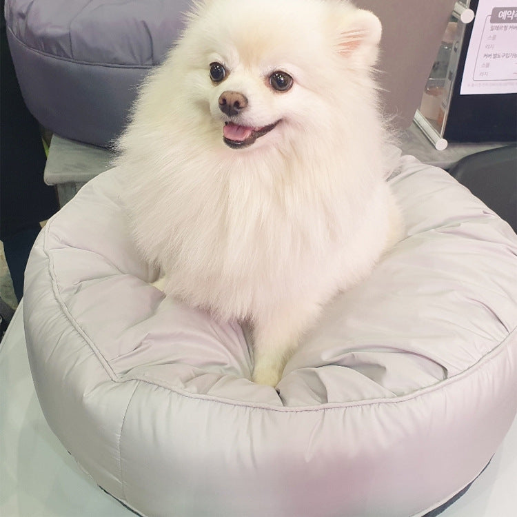 Pet Moisture-proof Dust Round Bed