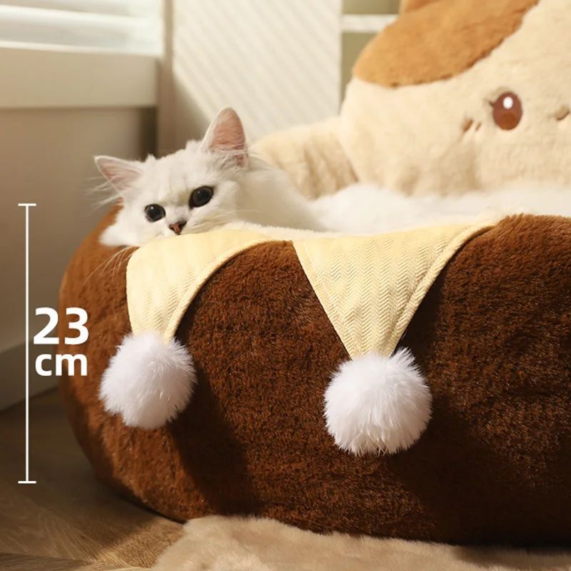 Cats Sofa Dogs Bed Round Cat Bed