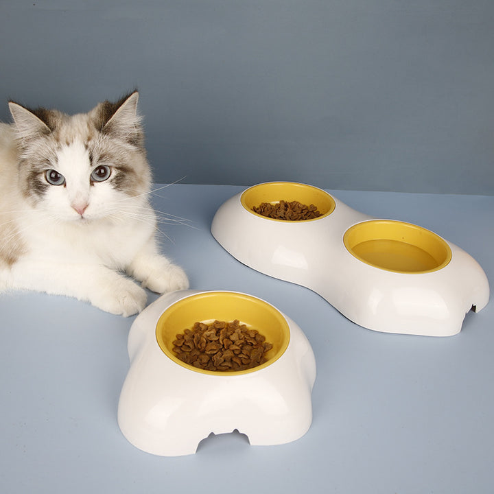 Egg-shaped Pet Feeding Bowl